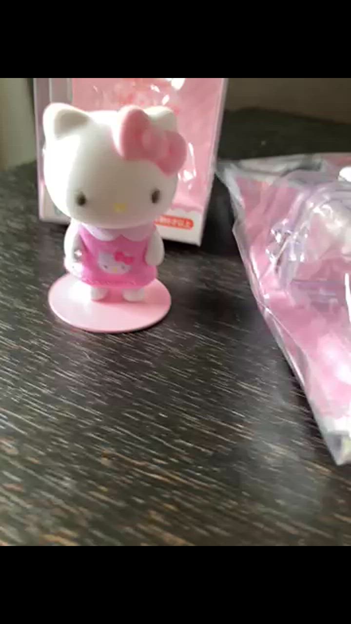 sanrio ハローキティ フロッキードール（ぴたっとふれんずミニ