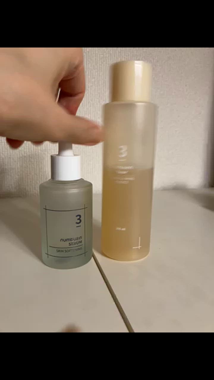 numbuzin ナンバーズイン 3番セット 3番すべすべキメケアセラム