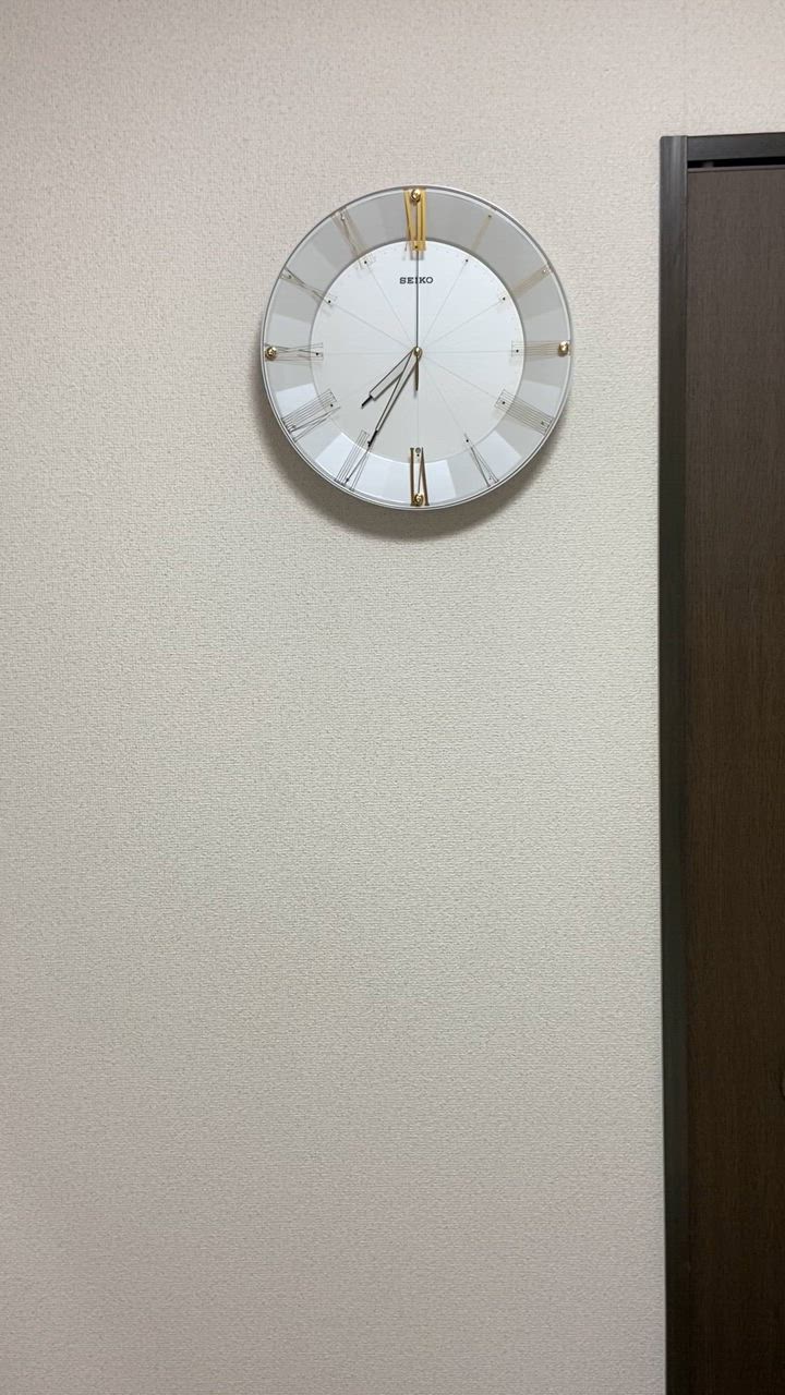 SEIKO 掛け時計 セイコー 壁掛け KX214H 電波時計 スイープ 静か