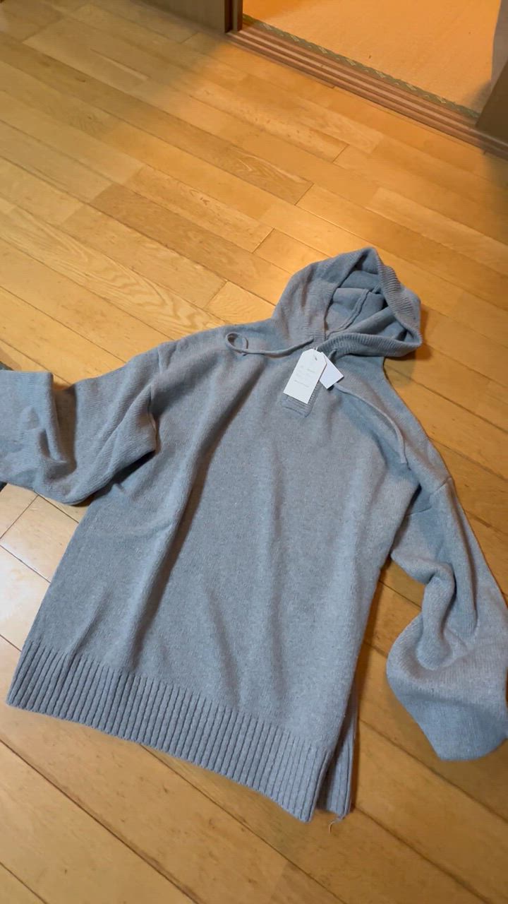 Anchor Smith パーカー ビッグシルエットハーフボタンニット