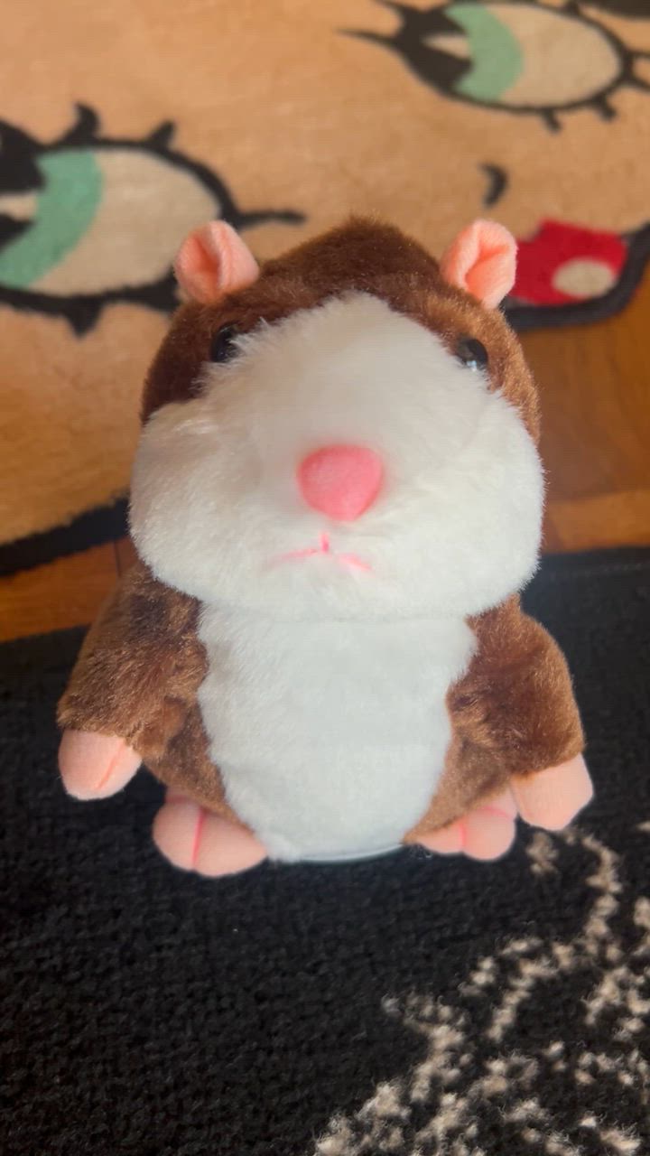 ものまね ハムスター 動く 踊る ぬいぐるみ 声まね しゃべる