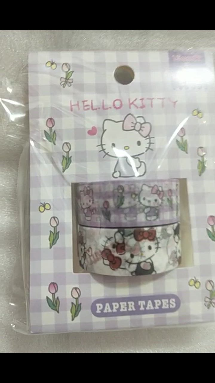 sanrio ハローキティ ペーパーテープ 2個セット : サンリオ