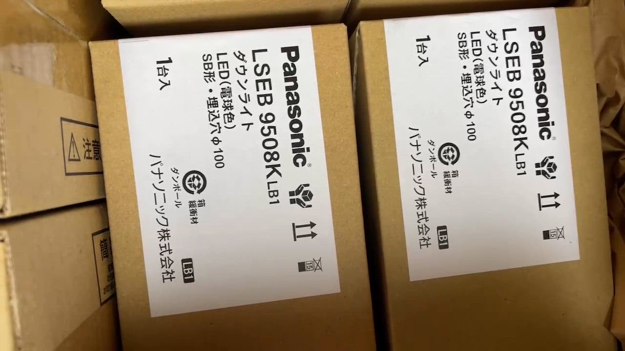 Panasonic パナソニック LSEB9508KLB1 天井埋込型 電球色 ダウン