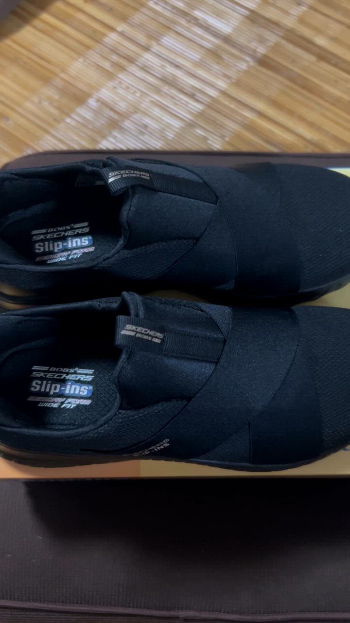 SKECHERS Slip-Ins ブラックカジュアルシューズ SKECHERS スケッチャーズ スニーカー メンズ 183005 ブラック 黒