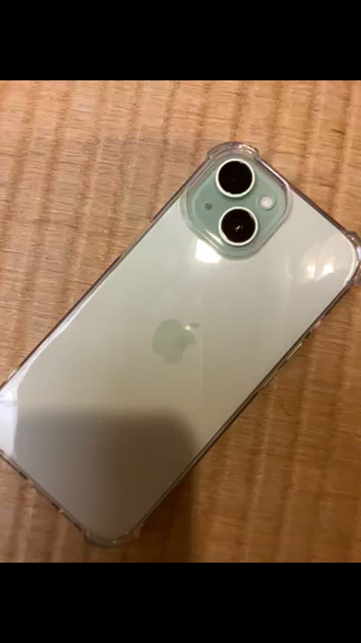 【美品・新品フィルム付き】Apple iPhone15 128GB グリーン iPhone 15 128GB - グリーン（SIMフリー）[整備済製品] - Apple