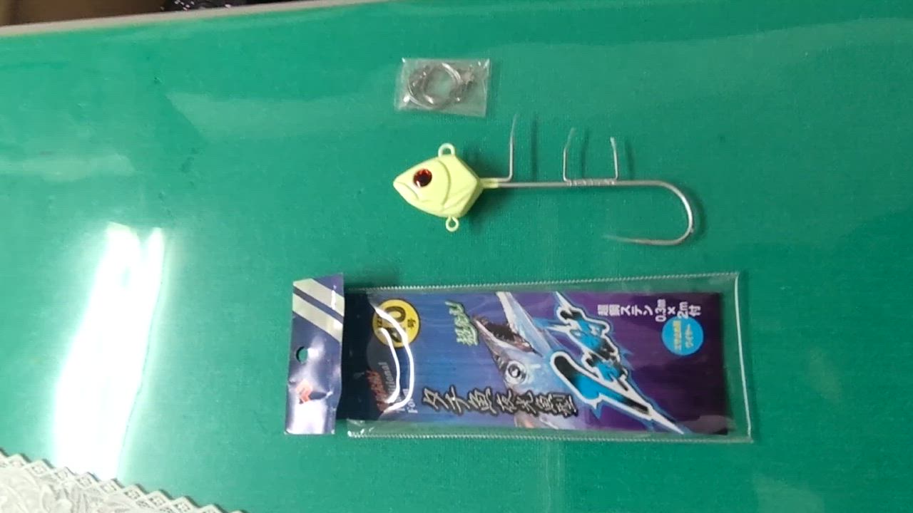 DRAGON（釣り） マルシン・ドラゴン タチ魚夜光魚型(1本針) 40号