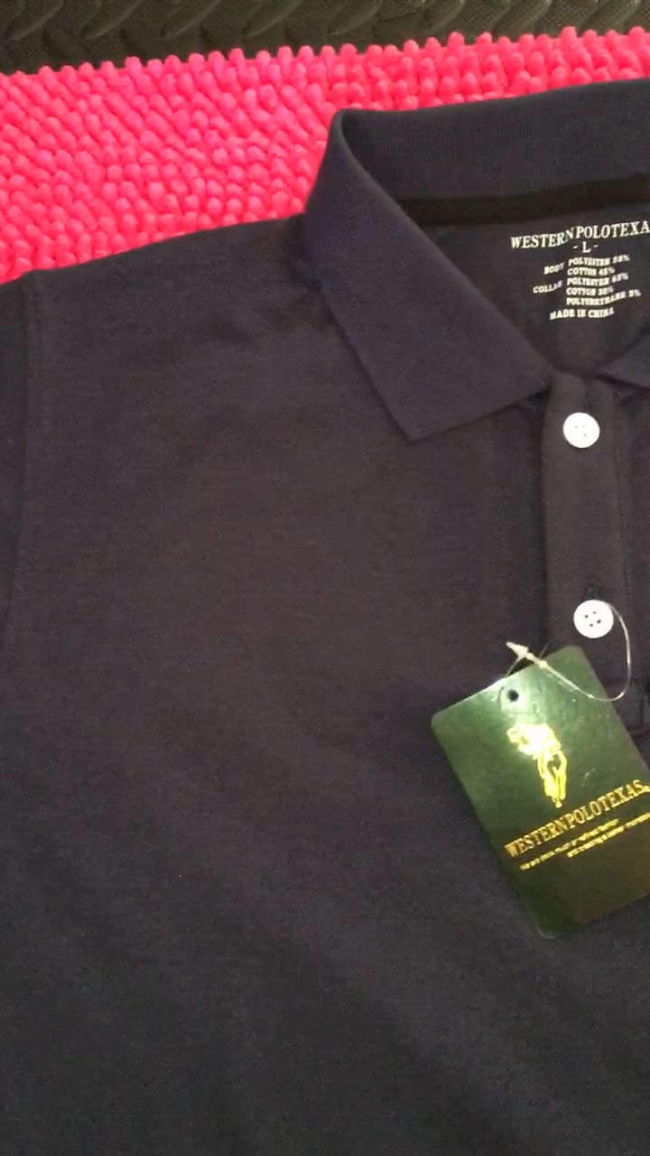 ウエスタン POLO ポロシャツ ワンポイント 半袖 ポロ ブラック