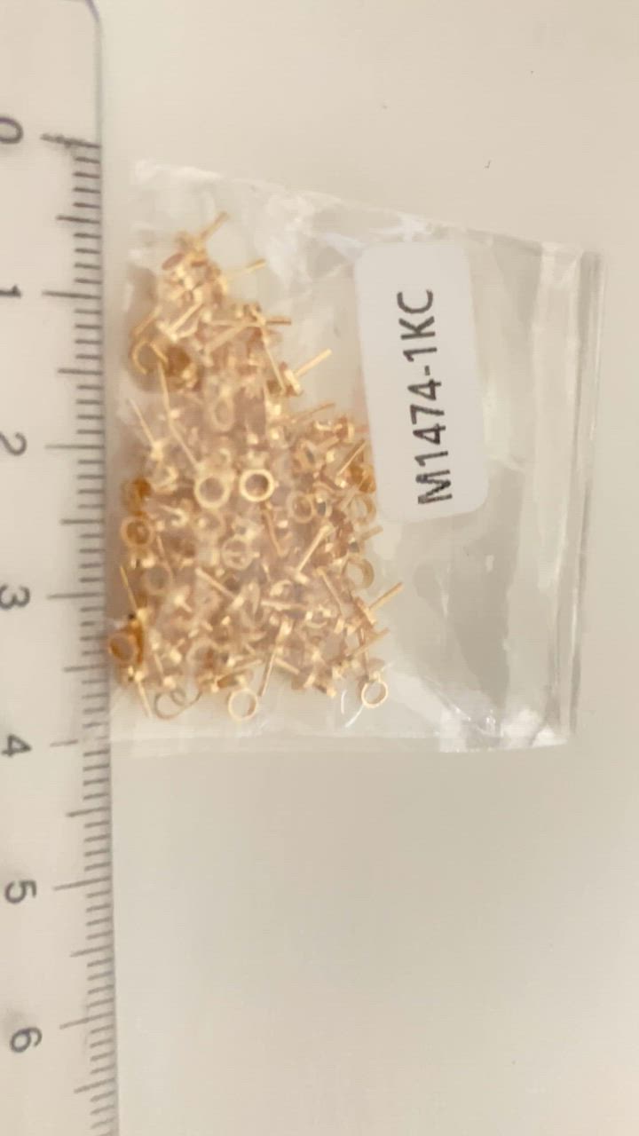 ヒートン(ビーズ) 楽天市場】ヒートンキャップ 20個セット 3mm×7mm 4mm×7mm ネジ