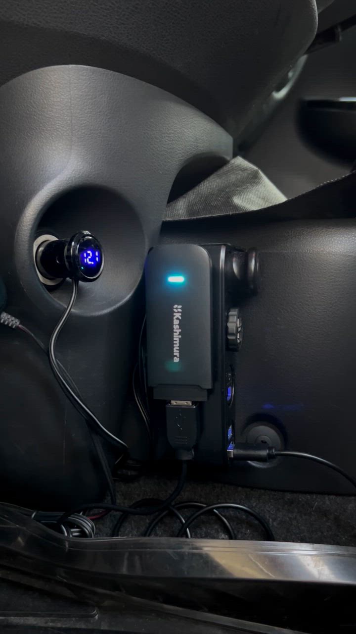 カシムラ 車でWi-Fi 車載環境に対応したSIMフリー無線LAN