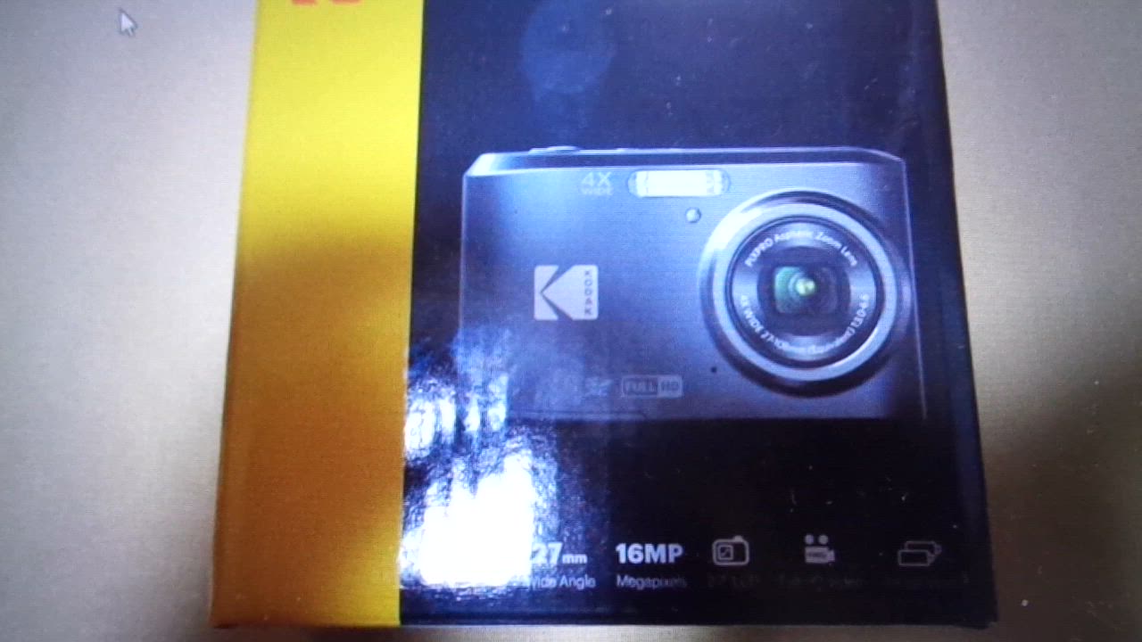 【中古品】Kodak コダック デジカメ PIXPRO FZ42 ブラック BG0606441 ○ Kodak PIXPRO FZ42 コダック コンパクトデジタル