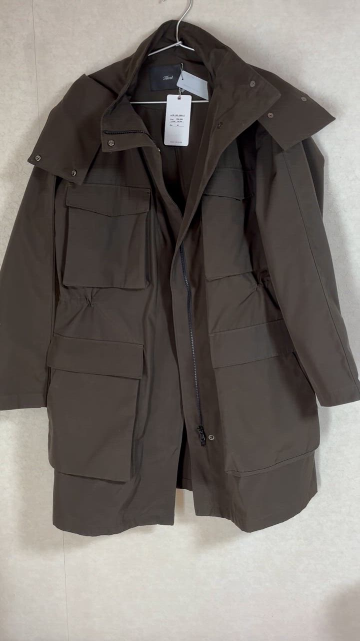 DRESSLAVE ブルゾン アウター Hart / 4P hooded coat(ミリタリー