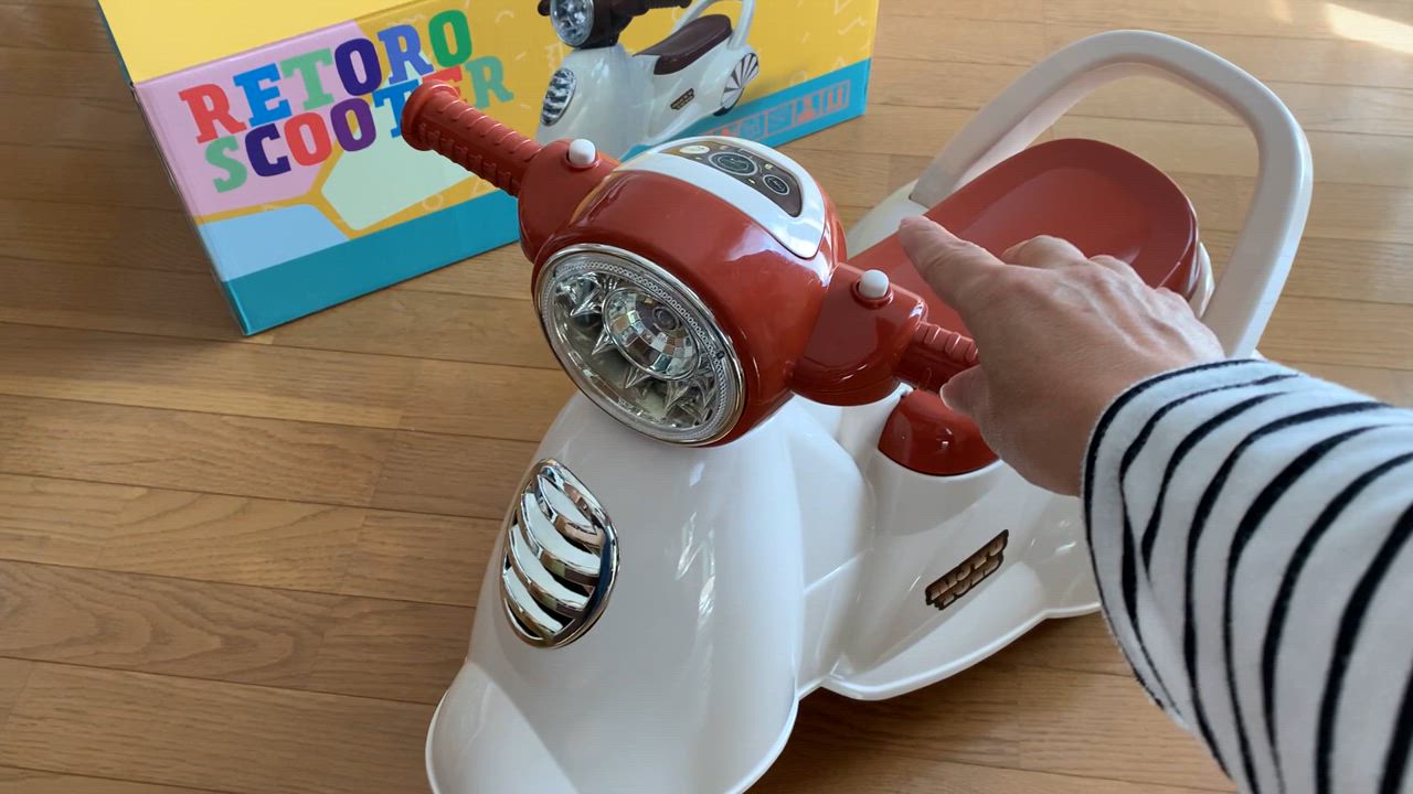 乗用玩具 足けり レトロ スクーター クラシック バイク 子供用 乗用玩具 足けり レトロ スクーター クラシック バイク 子供用