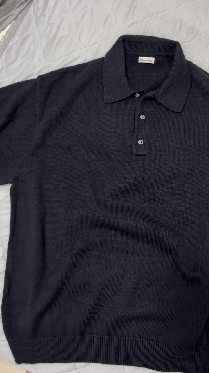 STEVEN ALAN ポロシャツ 「Steven Alan」 ポロカラー ニット