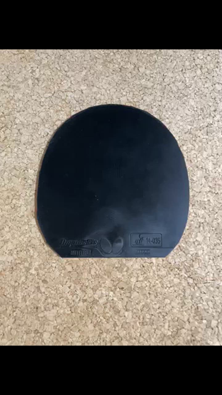 ディグニクス09c 黒　特厚 4枚セット バタフライ 卓球ラバー ディグニクス09C(ブラック・サイズ：2.1