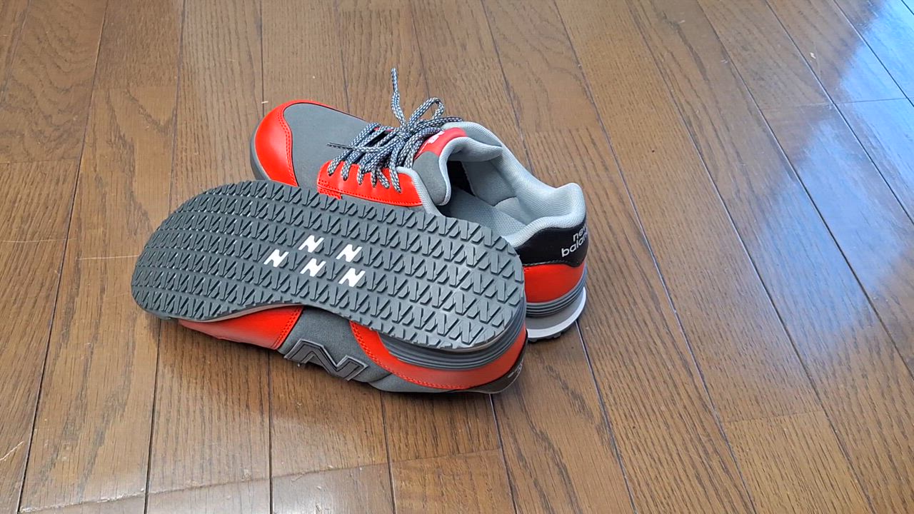 ニューバランスゴルフ　赤フード付きジャケット　サイズ5 New Balance 限定 ニューバランス セーフティ ポートランドMF PL
