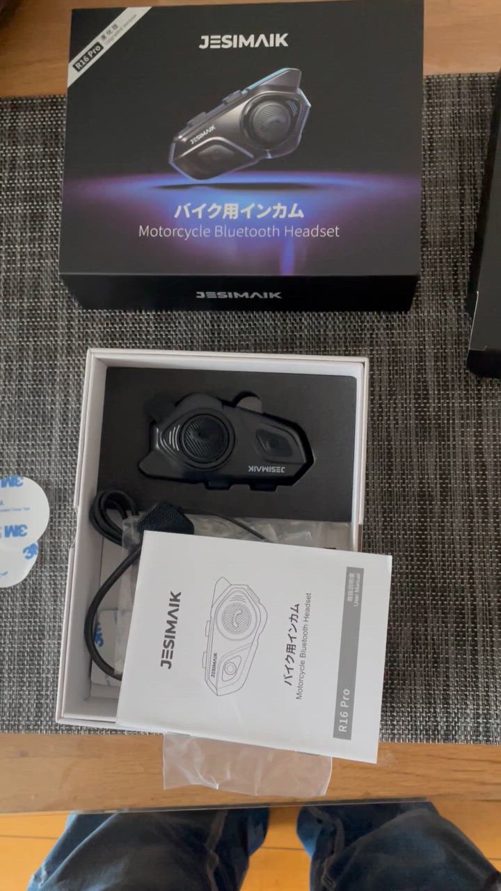 JESIMAIK 「本日限定5%オフCP&P+8倍」 正規品 バイク インカム