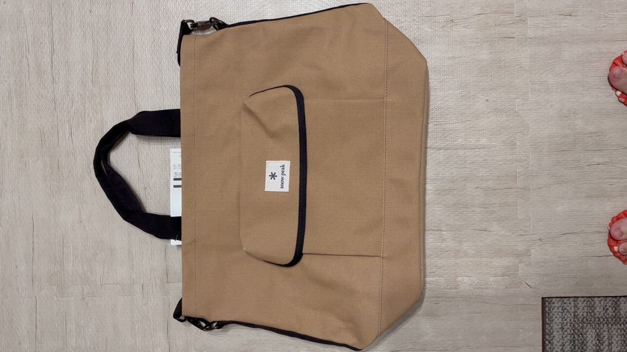 snowpeak トート&ショルダーバッグ オリーブ snowpeak トート&ショルダーバッグ オリーブ（大人の週末バッグ