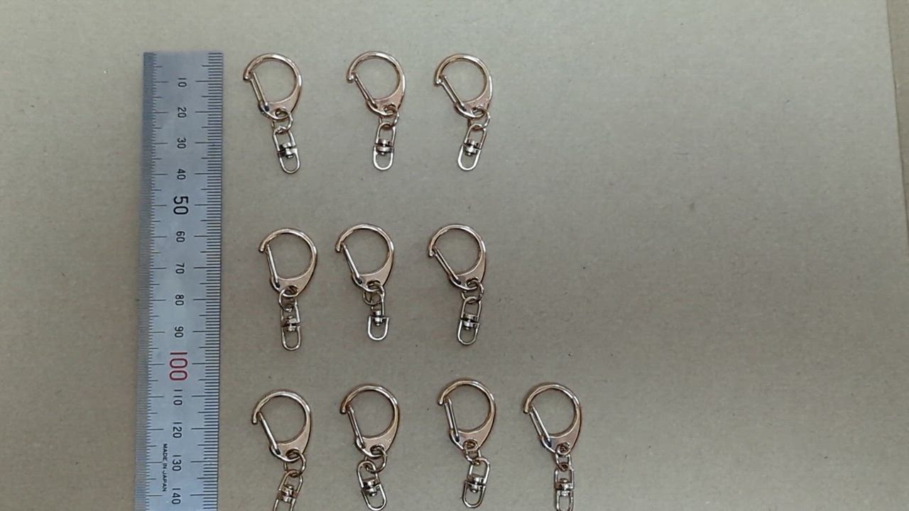 キーホルダーパーツ 10個入り : gaikicraft - 通販 - Yahoo