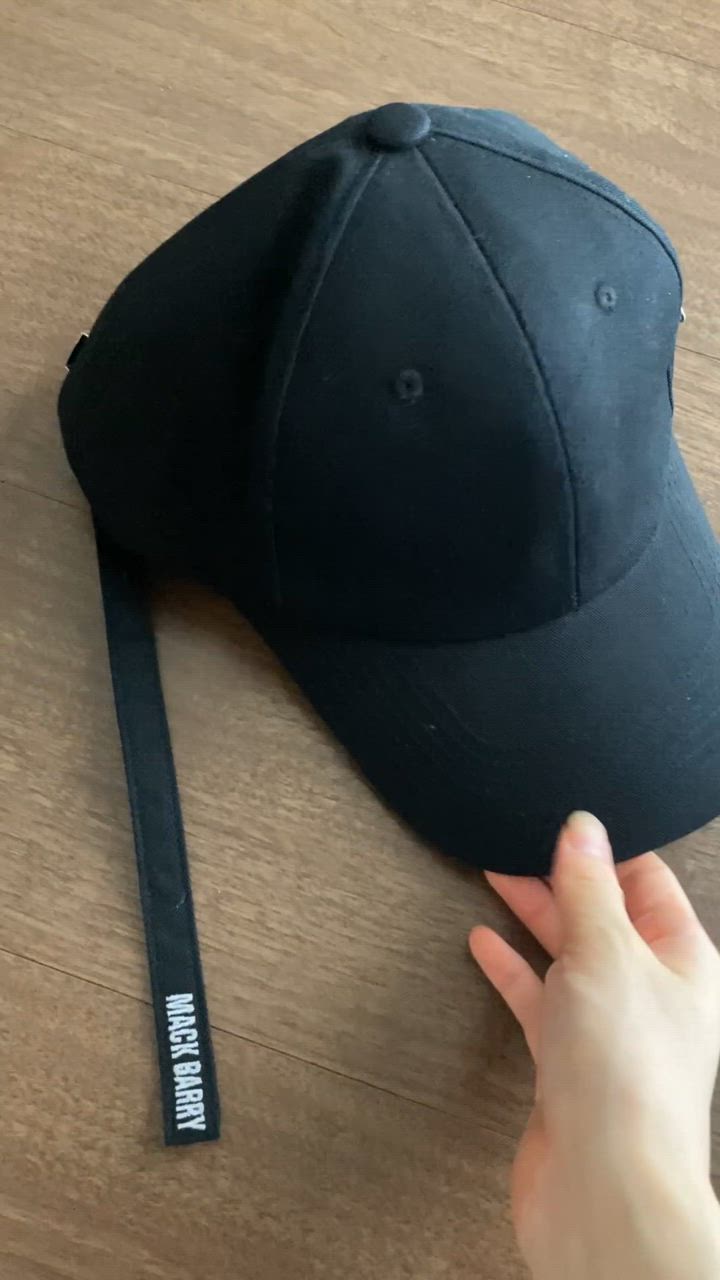 30％OFF】BTS着用 MACK BARRY CAP 黒 白 ブラック ホワイト
