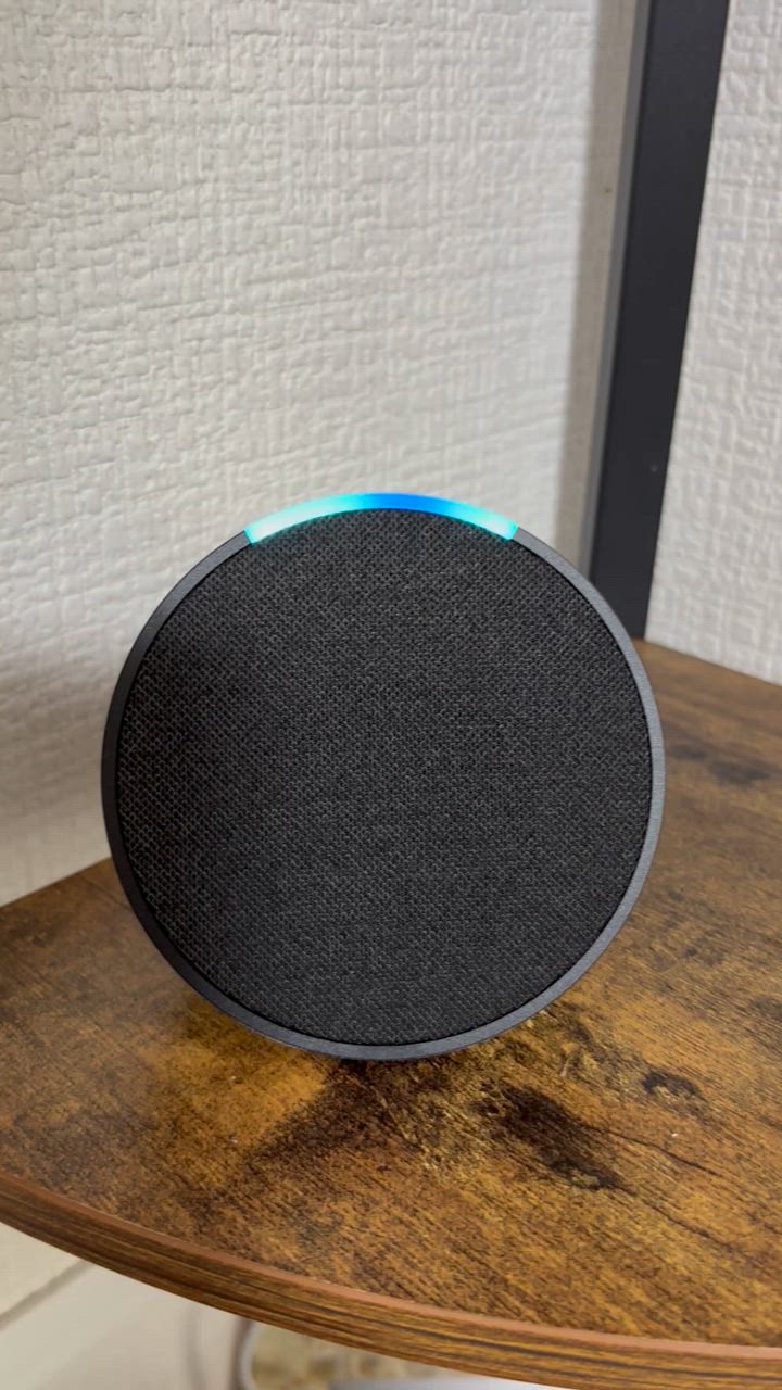 amazon Echo pop エコーポップ チャコール アレクサ Alexa amazon Echo pop エコーポップ チャコール アレクサ Alexa