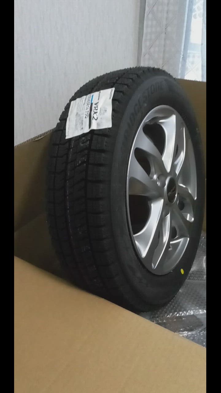 ブリザック VRX2 2024年製 ブリヂストン 155/65R14+ BALMINUM DS