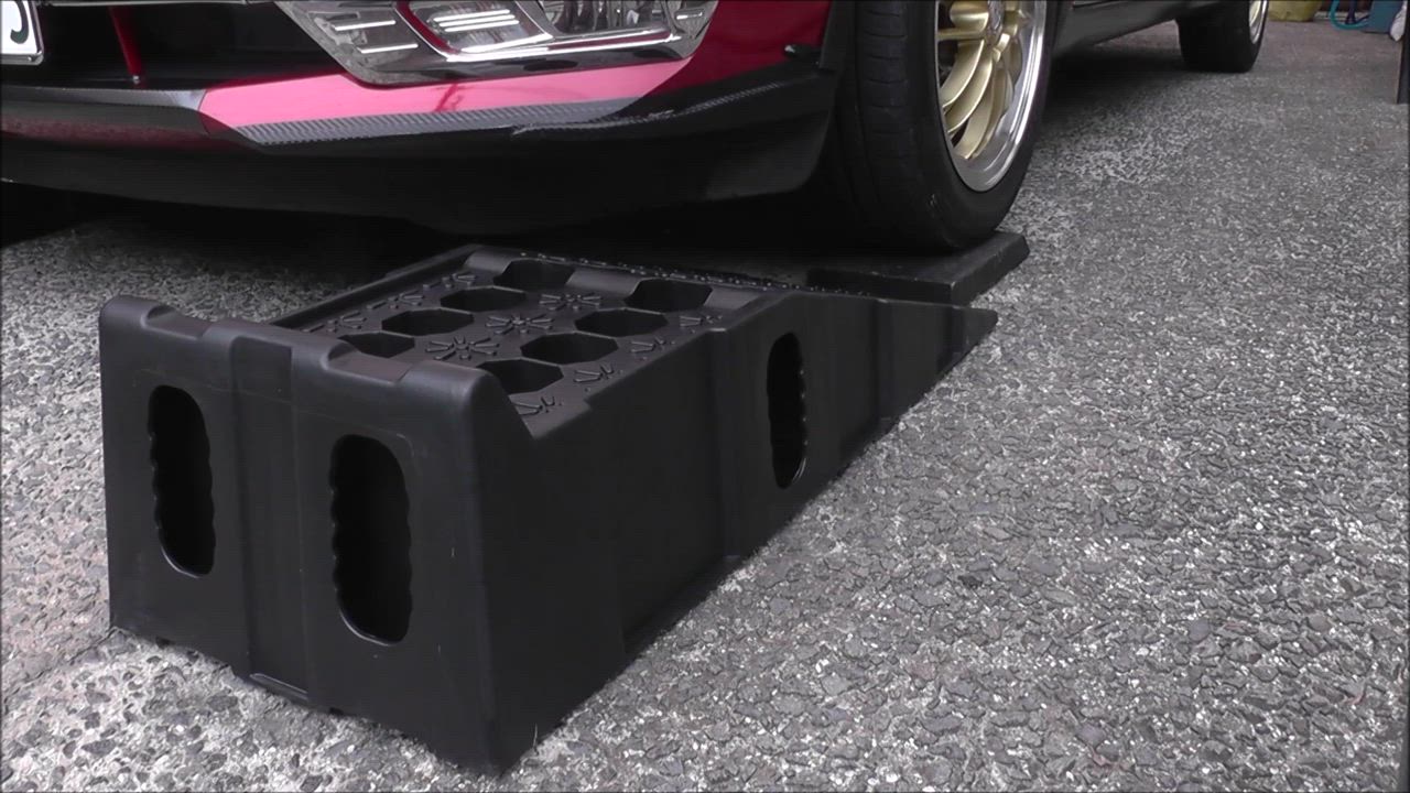 カースロープ ワイド タイヤスロープ スロープジャッキ 2個