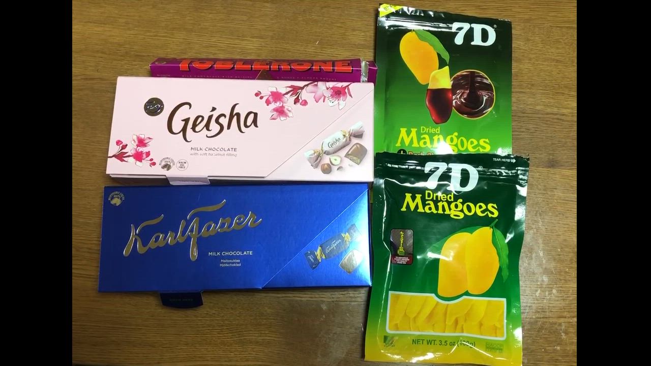 7D セブンディー チョコレートマンゴー 80g チョコがけドライ
