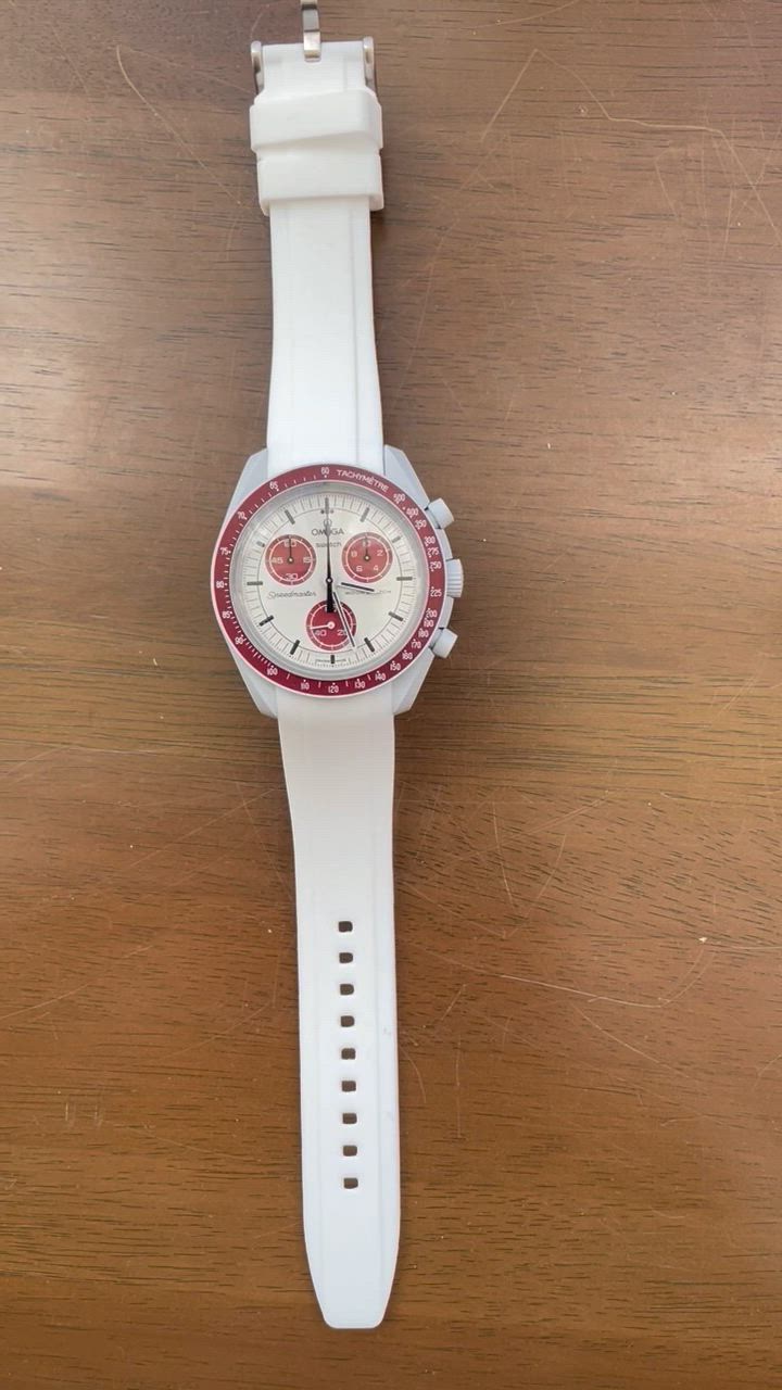ムーンウォッチ オメガ スウォッチ ベルト ラバー ムーン omega