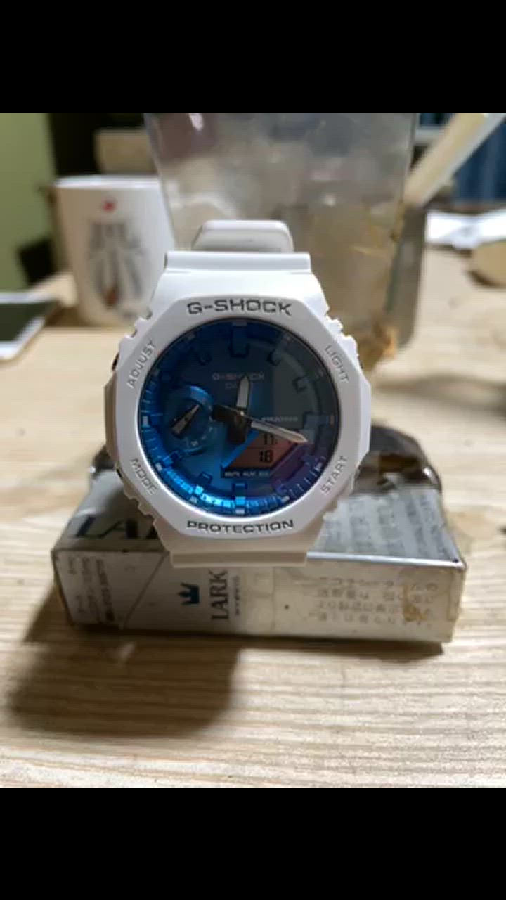 カシオ G-SHOCK GA-2100WS-7AJF 青文字盤 ロイヤルオーク GA-2100WS-7AJF | CASIO