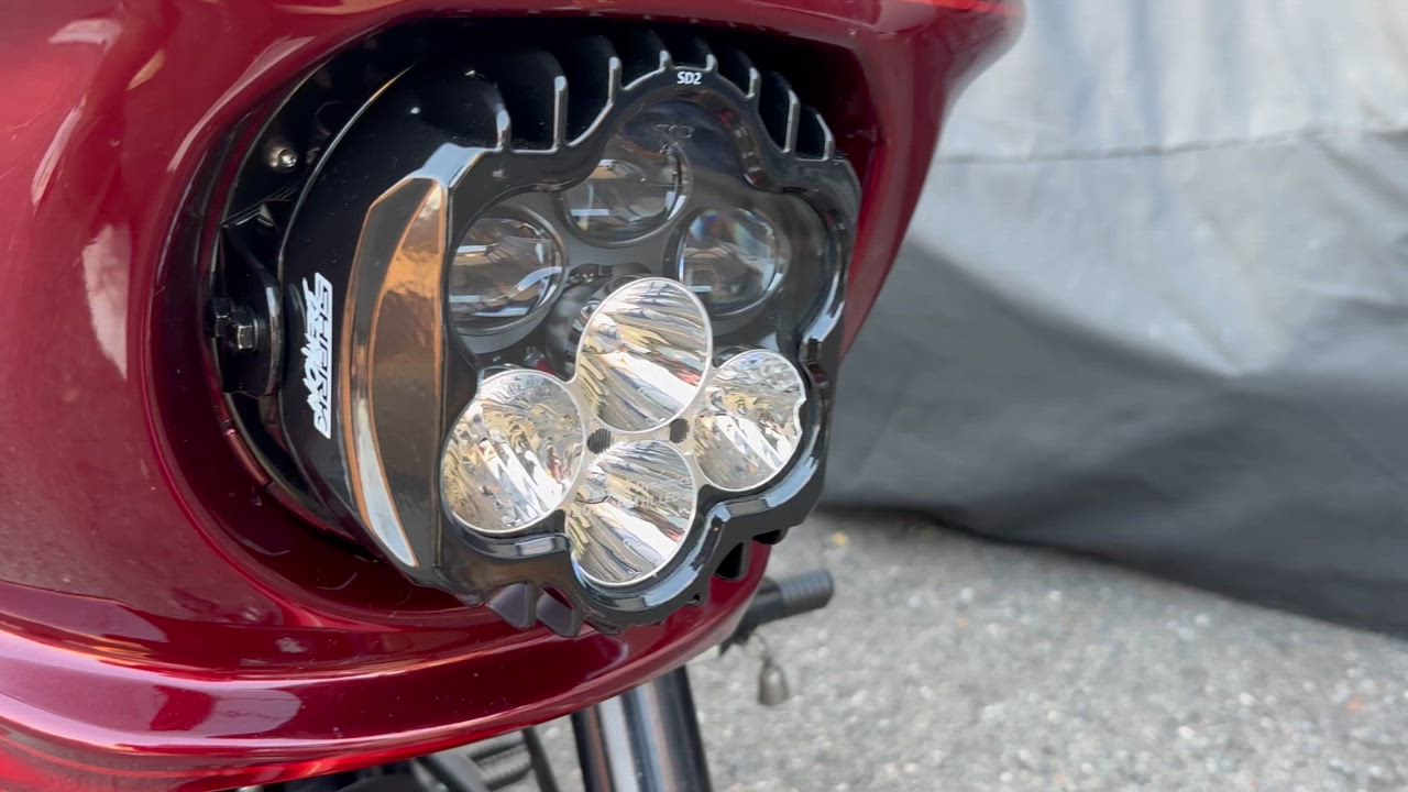 ローライダーST、エルディアブロ Shark Demon 2 LEDヘッドライト