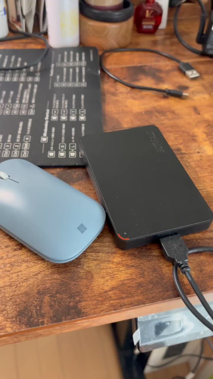 BUFFALO 外付けハードディスク HD-PCFS1.0U3-BBA1.0TB USB3.1(Gen.1)/3.0対応 ポータブルハードディスク 1TB ブラック