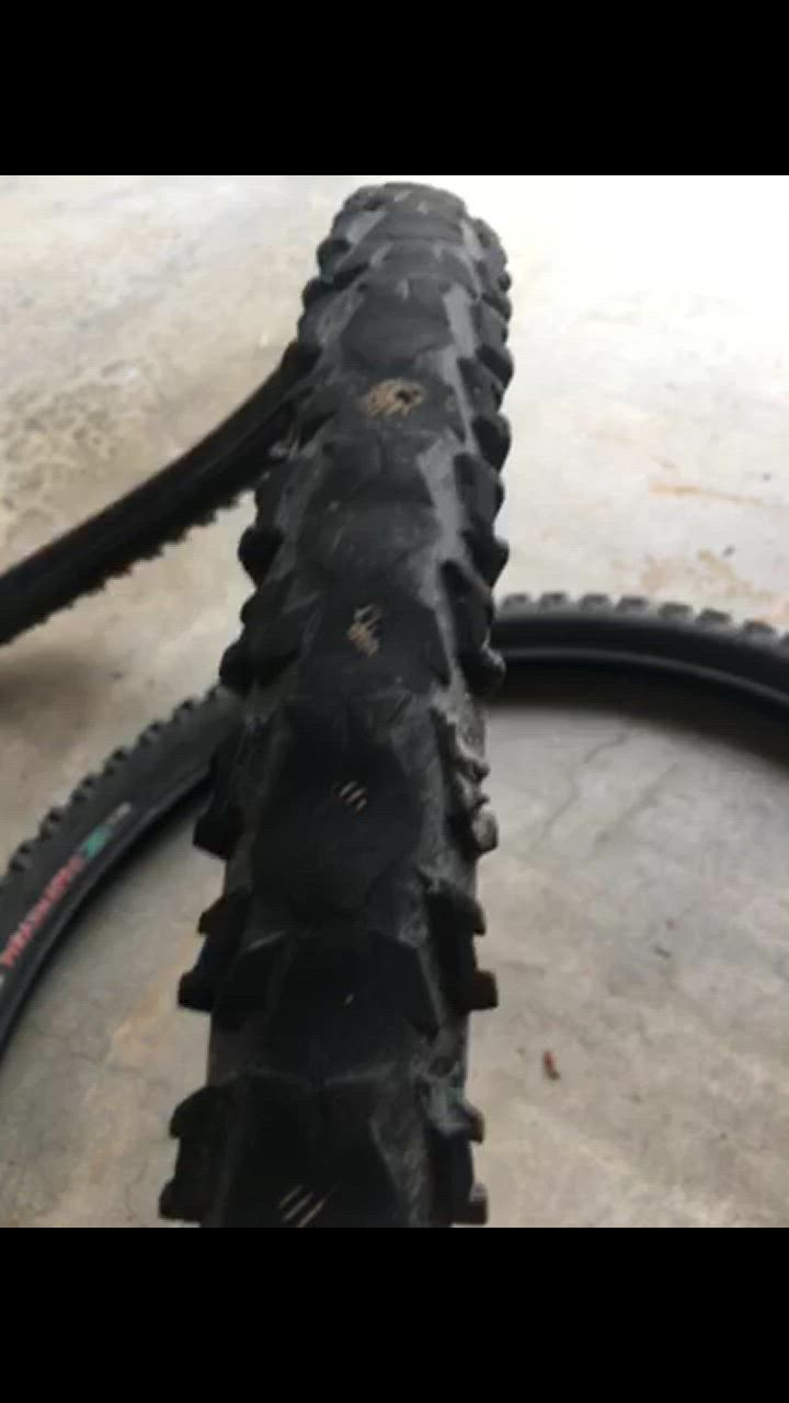 自転車 タイヤ 26インチ 26x1.95 HE 2本 セット カラータイヤ