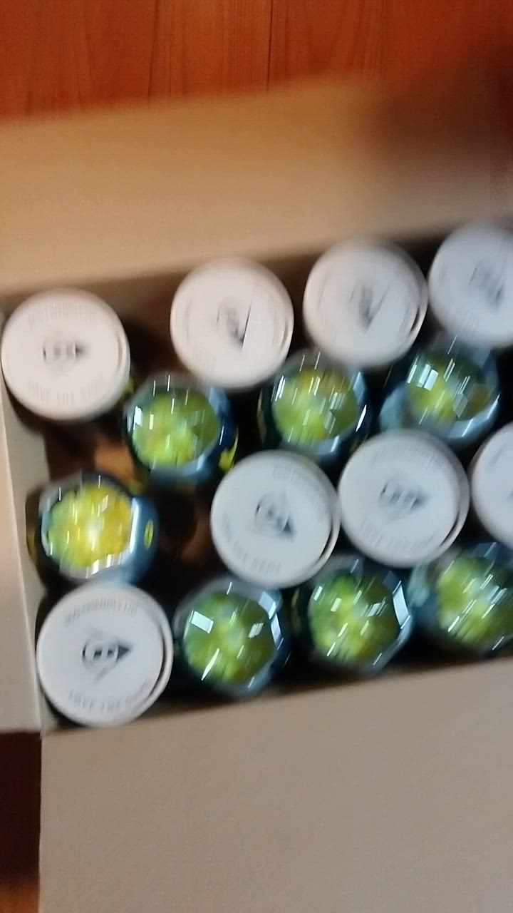 ダンロップ　2球入りFORT缶　15個セット DUNLOP 「2球入×15缶セット 箱なし 」DUNLOP ダンロップ 「FORT