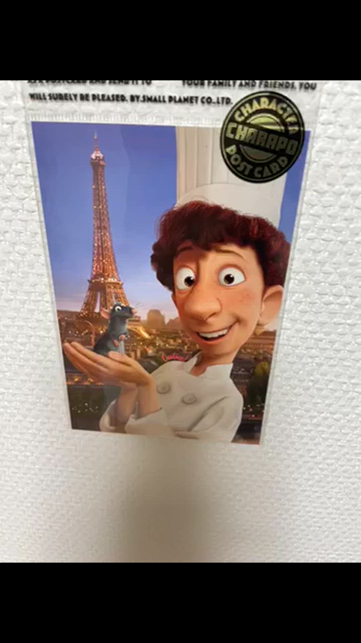 3点 レミーのおいしいレストラン フィギュア キャニスター ポストカード 公式通販】【PIXAR!PIXAR!PIXAR!】PIXAR!_PSTR_F_ポスト
