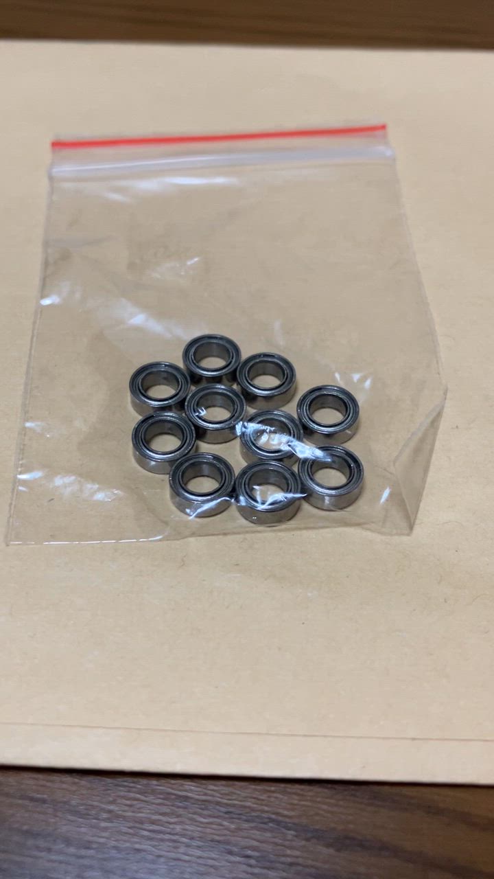 740ZZ ベアリング 10個セット 両面メタルシールド 釣り