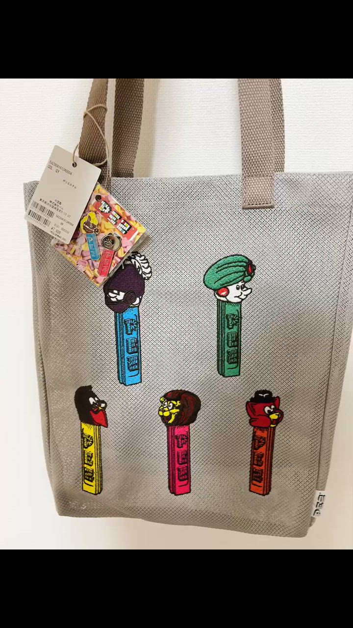 ear PAPILLONNER トートバッグ バッグ 「PEZ(ペッツ)× ear