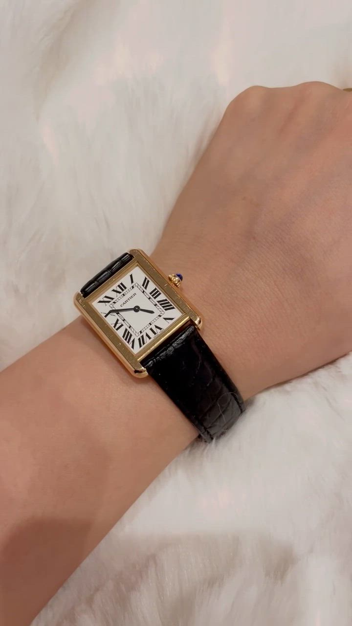 Cartier カルティエ 本物 状態良 純正皮 バックル AZD 商品细节