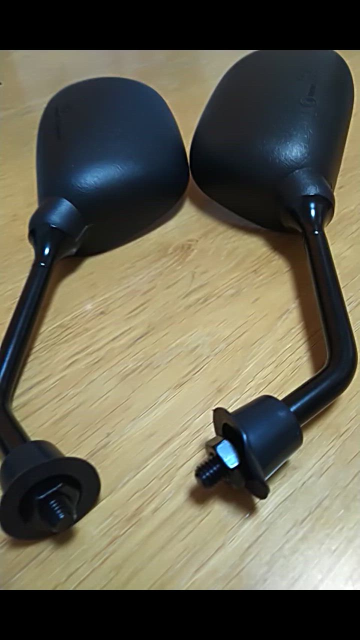 バイクミラー 左右 セット 8mm サイドミラー ホンダ 原付