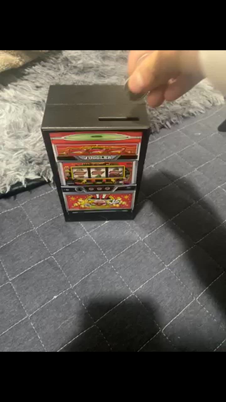 ジャグラー 光って音が鳴る！コインバンク / 貯金箱 パチスロ