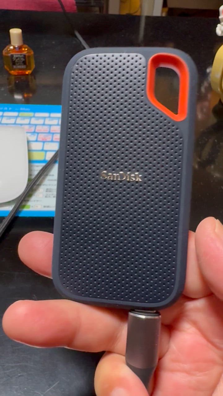 SanDisk サンディスク 外付けSSD USB-C+USB-A接続