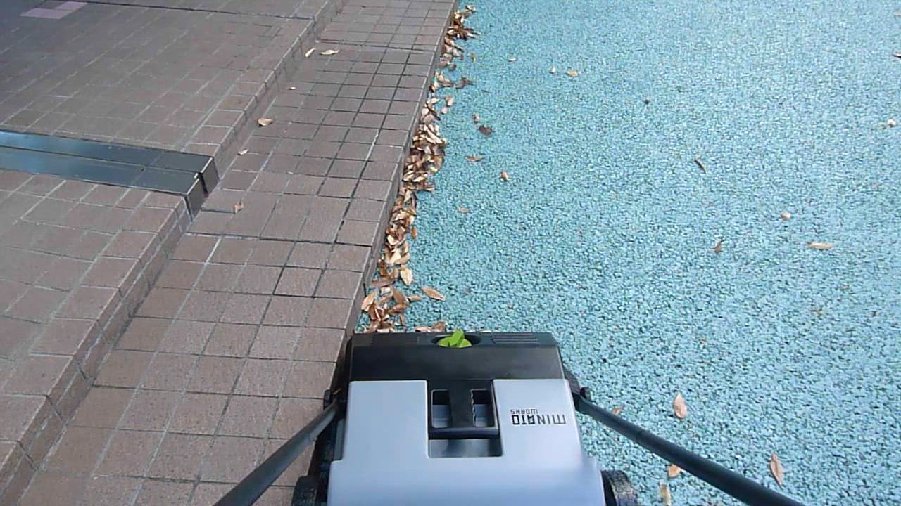 MINATOWORKS ミナト 手押し式スイーパー ロードスイーパー RSW