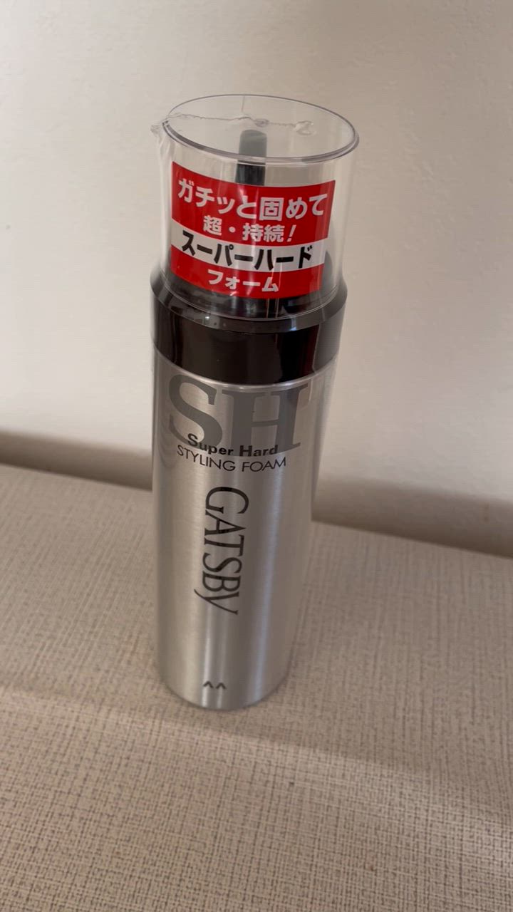 スタイリングフォーム　ハードフォーム　ギャツビー　ルシード mandom ギャツビー スタイリングフォーム ウェット＆ハード ( 185g