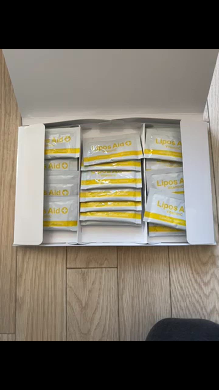 リポスエイド VC ビタミンC 1000mg 90g 3g×30包 リポソーム