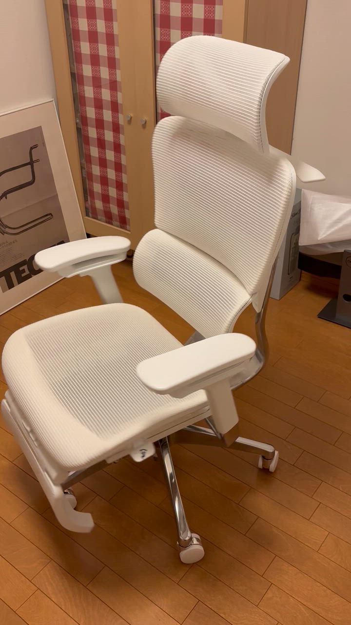COFO Chair Premium ホワイト ワークチェア 4Dアームレスト COFO Chair Premium ホワイト ワークチェア 4Dアームレスト