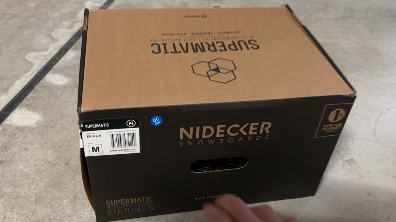 NIDECKER 23-24 2024 ナイデッカー SUPERMATIC スーパー