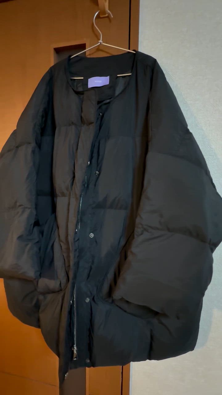 wee9s ダウン ダウンジャケット perfect silhouette down coat
