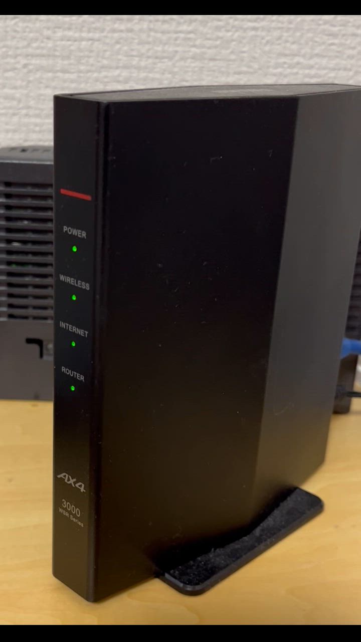 バッファロー WSR-3000AX4P-BK Wi-Fi 6対応 無線ルーター
