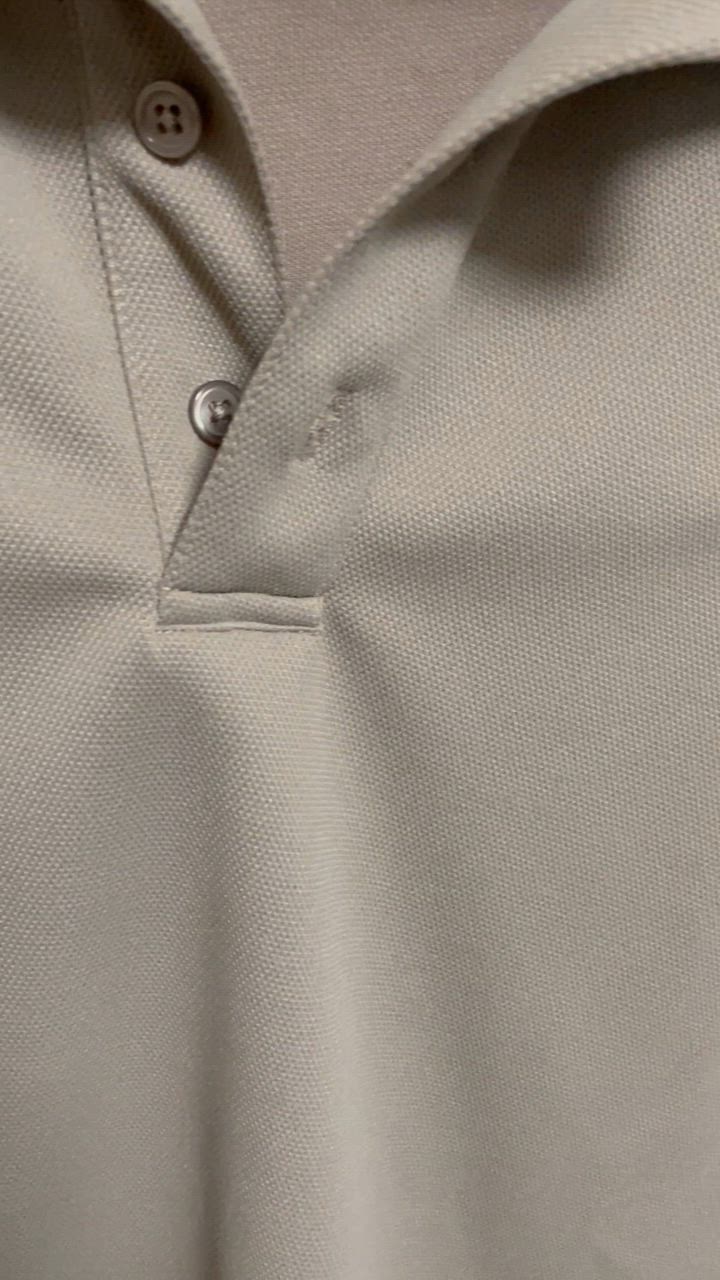 WETTEMPT ポロシャツ MOSS STITCH LONG POLO SHIRT / 鹿の子