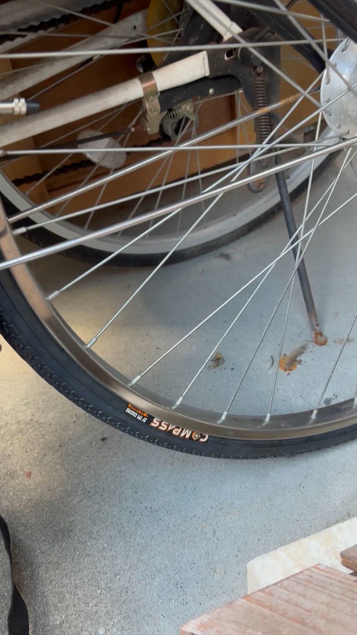 自転車 タイヤ 27インチ チューブ リムゴム 各2本セット 27×1 3
