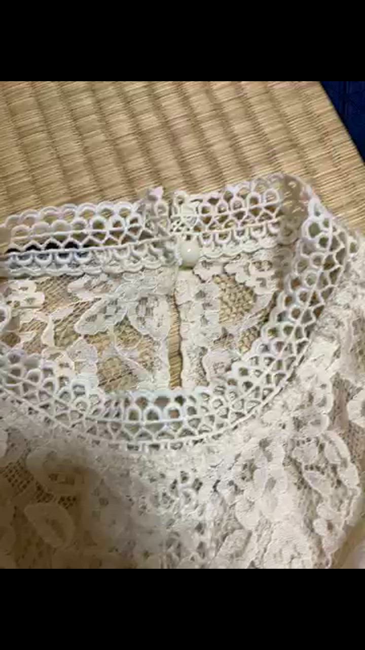 Futier Land レース レディース トップス シャツ ブラウス 裏地